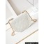 Chanel Calfskin & Gold-Tone Metal Small Messenger Bag AS4850 White 2024