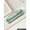 Chanel Crinkled Calfskin & Gold-Tone CHANEL 22 Small Handbag AS3260 Metallic Green 2024