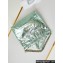 Chanel Crinkled Calfskin & Gold-Tone CHANEL 22 Medium Handbag AS3261 Metallic Green 2024