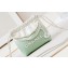 Chanel Patent Gradient Calfskin & Lacquered Metal CHANEL 22 Mini Handbag AS3980 White/Light Green 2024