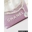 Chanel Patent Gradient Calfskin & Lacquered Metal CHANEL 22 Mini Handbag AS3980 White/Light Purple 2024