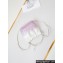 Chanel Patent Gradient Calfskin & Lacquered Metal CHANEL 22 Mini Handbag AS3980 White/Light Purple 2024