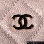 Chanel Grained Calfskin & Gold-Tone Metal Clutch with Chain Bag AP4000 Pink 2024