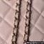 Chanel Grained Calfskin & Gold-Tone Metal Clutch with Chain Bag AP4000 Pink 2024