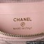 Chanel Grained Calfskin & Gold-Tone Metal Clutch with Chain Bag AP4000 Pink 2024