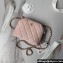 Chanel Grained Calfskin & Gold-Tone Metal Clutch with Chain Bag AP4000 Pink 2024
