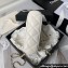 Chanel Grained Calfskin & Gold-Tone Metal Clutch with Chain Bag AP4000 White 2024