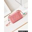 Chanel Lambskin, Resin & Gold-Tone Metal Clutch with Chain Bag AP3213 Coral Pink 2024