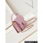 Chanel Grained Calfskin & Gold-Tone Metal Small Flap Bag with Top Handle Pink 2024