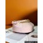 Chanel Grained Shiny Calfskin & Gold-Tone Metal Pouch Bag AP3943 Pink 2024