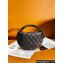 Chanel Grained Shiny Calfskin & Gold-Tone Metal Pouch Bag AP3943 Black 2024