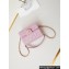Chanel Grained Calfskin & Gold-Tone Metal Small Flap Bag with Top Handle Pink 2024