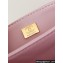 Chanel Grained Calfskin & Gold-Tone Metal Small Flap Bag with Top Handle Pink 2024