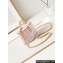 Chanel Lambskin, Resin & Gold-Tone Metal Clutch with Chain Bag AP3820 Light Pink 2024