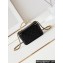 Chanel Lambskin, Resin & Gold-Tone Metal Clutch with Chain Bag AP3820 Black 2024