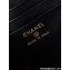 Chanel Lambskin, Resin & Gold-Tone Metal Clutch with Chain Bag AP3820 Black 2024