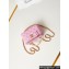 Chanel Lambskin, Resin & Gold-Tone Metal Clutch with Chain Bag AP3820 Dark Pink 2024