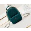 Chanel Grained Calfskin & Gold-Tone Metal Mini Backpack Bag AP3753 Green 2024