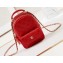 Chanel Grained Calfskin & Gold-Tone Metal Mini Backpack Bag AP3753 Red 2024