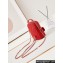 Chanel Grained Calfskin & Gold-Tone Metal Mini Backpack Bag AP3753 Red 2024