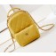 Chanel Grained Calfskin & Gold-Tone Metal Mini Backpack Bag AP3753 Yellow 2024