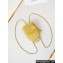 Chanel Grained Calfskin & Gold-Tone Metal Mini Backpack Bag AP3753 Yellow 2024
