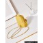 Chanel Lambskin & Gold-Tone Metal Mini Backpack Bag AP3753 Yellow 2024