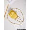 Chanel Lambskin & Gold-Tone Metal Mini Backpack Bag AP3753 Yellow 2024