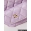 Chanel Lambskin & Gold-Tone Metal Mini Backpack Bag AP3753 Lilac 2024