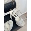 Chanel Heel 12cm Platform 4cm Sandals Suede White/Crystals 2024
