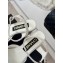 Chanel Heel 12cm Platform 4cm Sandals Suede White/Crystals 2024