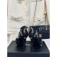 Chanel Heel 10.5cm Platform 2cm Sandals Black/Crystals CC Logo 2024