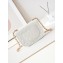 Chanel Calfskin & Gold-Tone Metal Messenger Bag AS4845 White 2024