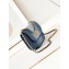 Chanel Washed Denim & Gold-Tone Metal Messenger Bag AS4845 Blue 2024