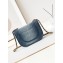 Chanel Washed Denim & Gold-Tone Metal Messenger Bag AS4845 Blue 2024