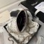 Chanel Lambskin & Gold-Tone Metal Clutch with Chain Bag AP4000 Gray 2024