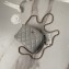Chanel Lambskin & Gold-Tone Metal Clutch with Chain Bag AP4000 Gray 2024