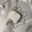 Chanel Lambskin & Gold-Tone Metal Clutch with Chain Bag AP4000 White 2024