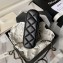Chanel Lambskin & Gold-Tone Metal Clutch with Chain Bag AP4000 Black 2024