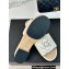 Chanel Heel 4cm Camellia and CC Logo Mules Leather White 2024