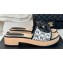 Chanel Heel 4cm Camellia and CC Logo Mules Print Black 2024