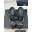 Chanel Heel 8.5cm Crystal Mesh Slingbacks Leather Black 2024