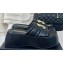 Chanel Heel 7cm Gold CC Logo Platform Mules Leather Black 2024