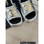 Chanel Heel 7cm Gold CC Logo Platform Mules Leather Silver 2024