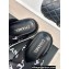 Chanel Heel 3cm CC Logo Print Crisscross Mules Leather Black 2024