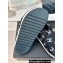 Chanel Heel 3cm CC Logo Print Crisscross Mules Leather Black 2024