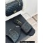Chanel CC Logo Braided Mules Black 2024