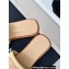 Chanel CC Logo Braided Mules Beige 2024