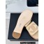 Chanel CC Logo Braided Mules Beige 2024