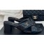Chanel Heel 5cm CC Logo Crisscross Mules Quilting Leather Black 2024